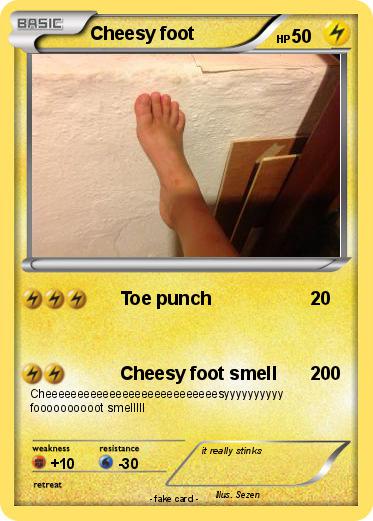 Pokemon Cheesy foot