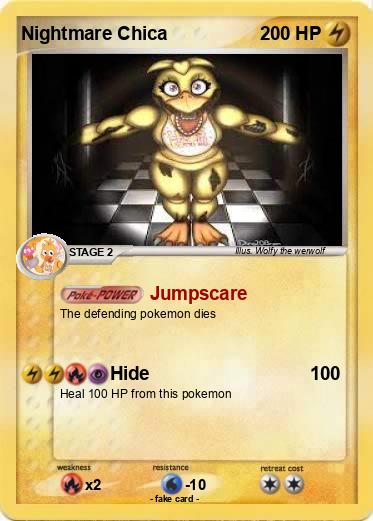 Pokemon Nightmare Chica