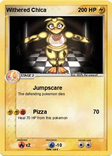 Pokemon Withered Chica