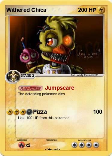 Pokemon Withered Chica