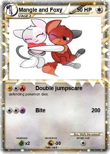 Pokemon Mangle and Foxy
