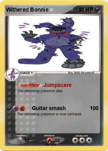 Pokemon Withered Bonnie