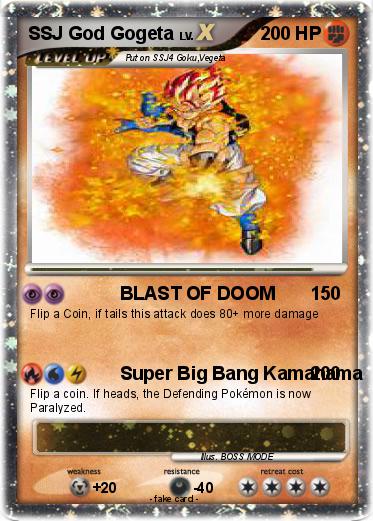 Pokemon SSJ God Gogeta