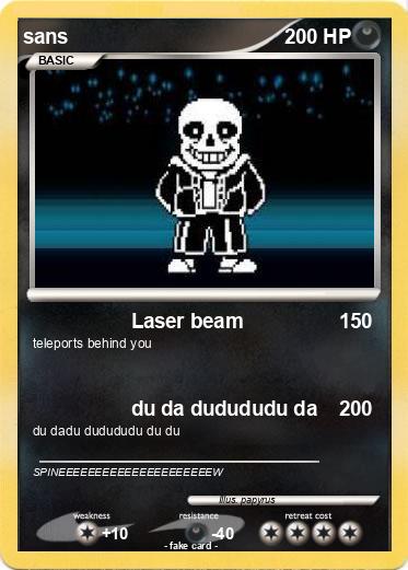 Pokemon sans