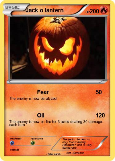 Pokemon Jack o lantern