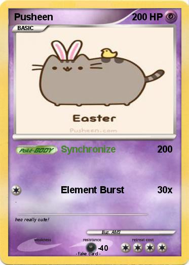 Pokemon Pusheen