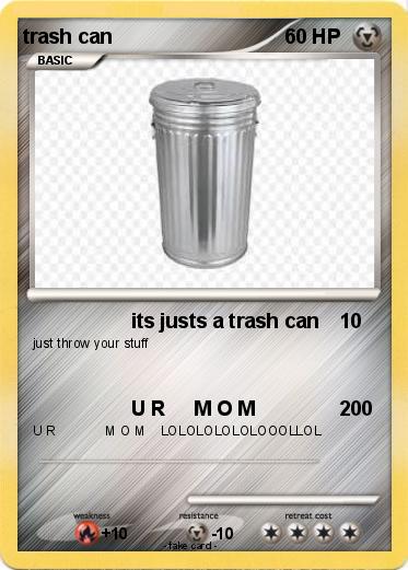 Pokemon trash can
