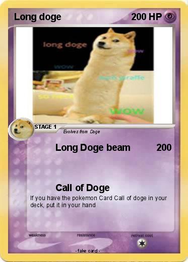 Pokemon Long doge
