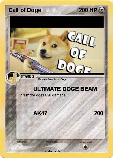 Pokemon Call of Doge