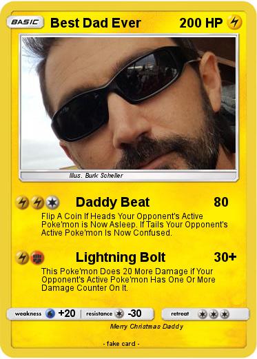 Pokemon Best Dad Ever