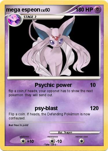 Pokemon mega espeon
