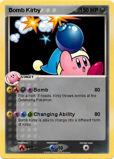 Pokemon Bomb Kirby