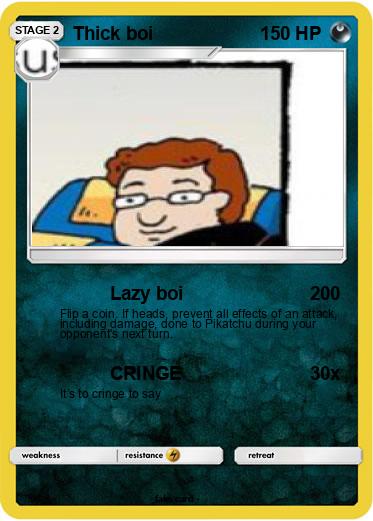 Pokemon Thick boi