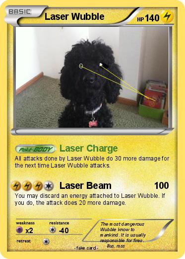 Pokemon Laser Wubble