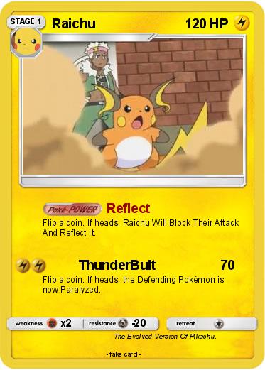 Pokemon Raichu