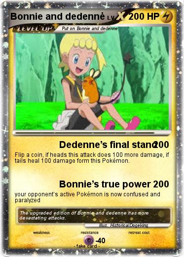 Pokemon Bonnie and dedennė