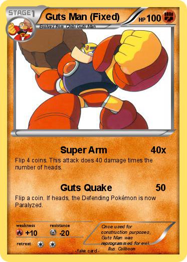Pokemon Guts Man (Fixed)