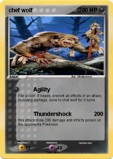 Pokemon chef wolf