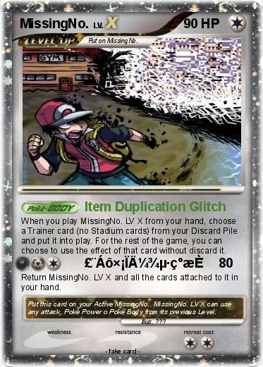 Pokemon MissingNo.