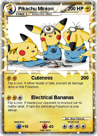 Pokemon Pikachu Minion