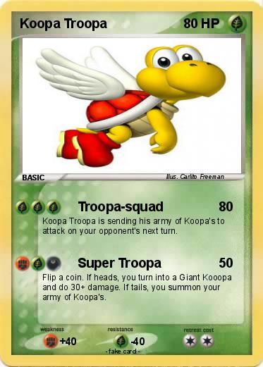Pokemon Koopa Troopa