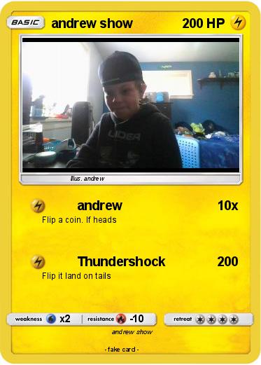 Pokemon andrew show