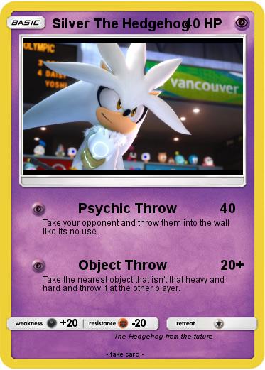 Pokemon Silver The Hedgehog
