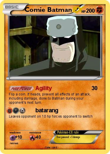 Pokemon Comie Batman