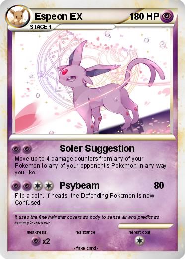 Pokemon Espeon EX