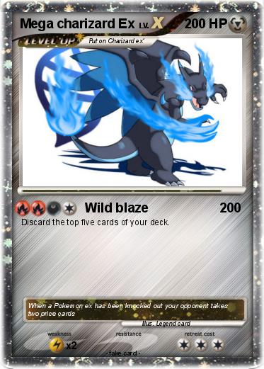 Pokemon Mega charizard Ex