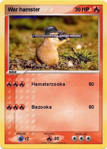Pokemon War hamster
