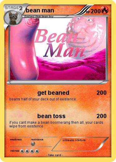 Pokemon bean man