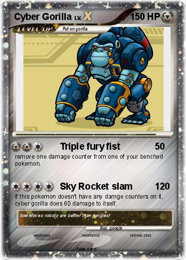 Pokemon Cyber Gorilla