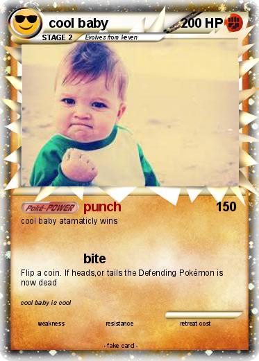 Pokemon cool baby