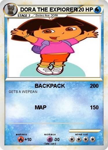 Pokemon DORA THE EXPlORER