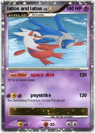 Pokemon latios and latias