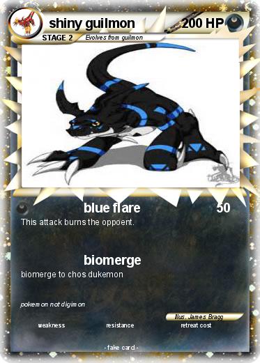 Pokemon shiny guilmon