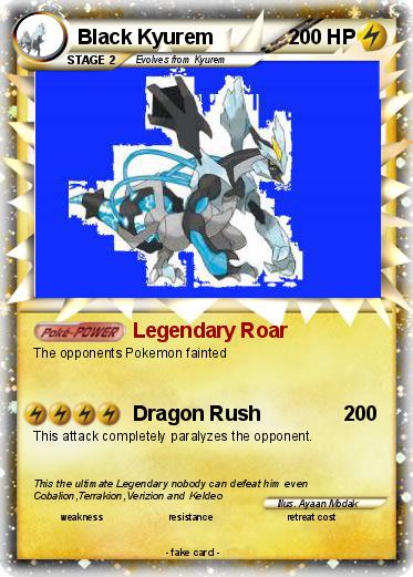 Pokemon Black Kyurem