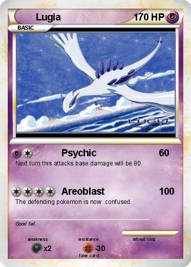 Pokemon Lugia