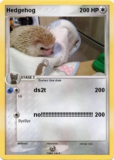 Pokemon Hedgehog