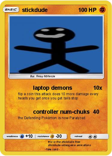 Pokemon stickdude
