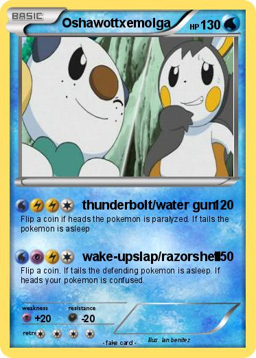 Pokemon Oshawottxemolga