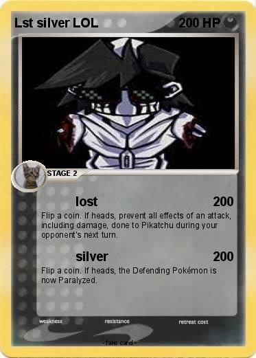 Pokemon Lst silver LOL