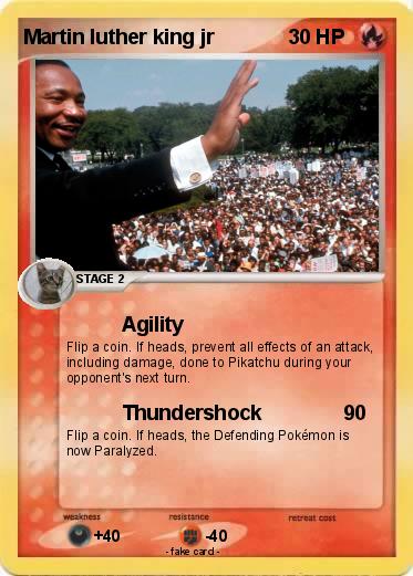 Pokemon Martin luther king jr