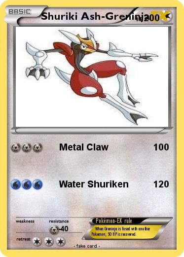 Pokemon Shuriki Ash-Greninja