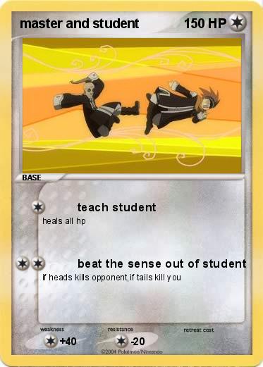 Pokemon master and student