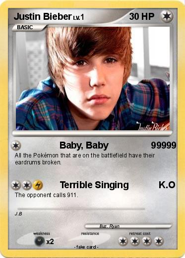 Pokemon Justin Bieber