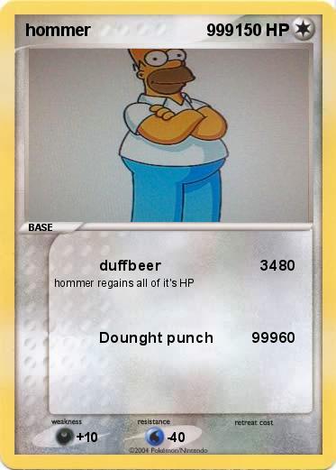 Pokemon hommer                         999