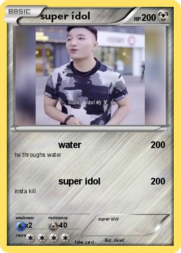 Pokemon super idol