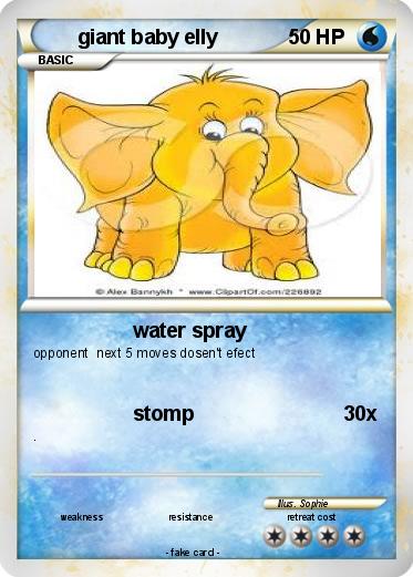 Pokemon giant baby elly